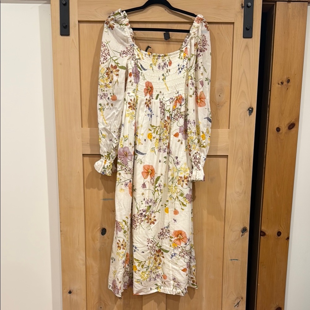 Floral Long Sleeve Dress
